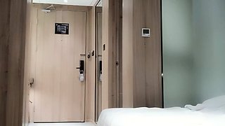 Busty brunette with big boobs rides cock