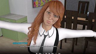 WVM - Bad fantasies with big-boobed mom in anime style