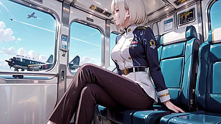 Sun-drenched Lazy Trap: After the Pilot Disembarks From the Plane