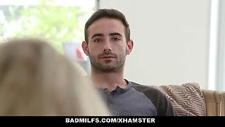 Badmilfs - step-mother instructs daughter how to cum