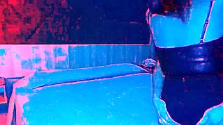 Tied Up Latina Teen Romantic BDSM with Older Man - Part 1