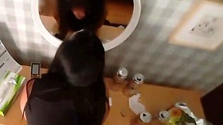 Anal Babysitter Takes on College Latino at a Party