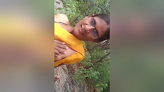 Today Exclusive-desi Bhabhi Outdoor Fucking With Devar