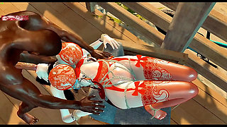 The Goddess Model from CyberSpace- 3D Animation Hentai