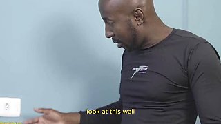 Fat Belly Mature Gets All Holes Destroyed by a Big Black Cock
