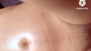 Desi Indian Boy Fully Oil Massage Her Girlfriend And Long Time Fingering Her Pussy And Cum Out In Pussy