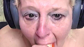 Big Piped Gagged in the Mouth of This Whore Hag