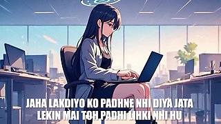 AI Generate Animation Cartoon of 18 years old Anime MILF, Hentai Indian Desi video Ep 2