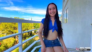 Dolly Paige's Public Exposure & Humid Nailing In POINT OF VIEW