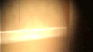 stepmom fingers in bath (Peeping through keyhole)