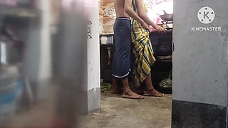 Bhabi Was Working in the Kitchen When the Muslim Stepbrother-in-law Started Leaving Ak