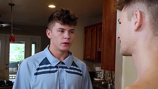 Sensual twink anal in slowburn session