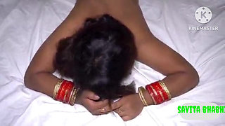 Stepmother savita  Caught her Stepson naked, She help for tight pennis and Cumshot in mouth.