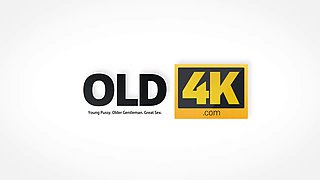 Old4k. lovely assistant liliane cant wait to taste old chief