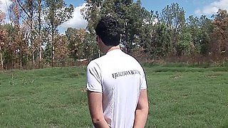 First My Tongue In His Ass Lock Then Fucked