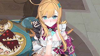 Genshin Impact- Escoffier's Sweet Cake and Lustful Sex - 3D Hentai Animation