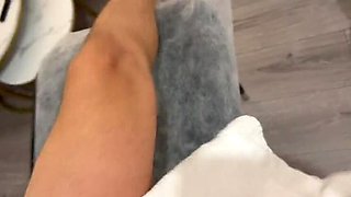 Eva Keks At Home Massage Happy Ending - Big Tit MILF Nurse POV Blowjob & Cum in Mouth