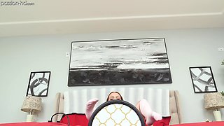 Maria Kazi gets a romantic night filled with big cock & creampies