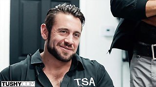 Fantastic Alex Jones and Dante Colle's spit roasting xxx