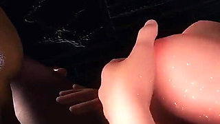 Big Cock Megabyte Goddess with Bigtits - 3D Animation Hentai