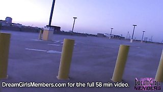 Rough Jenny Hendrix's public flashing movie