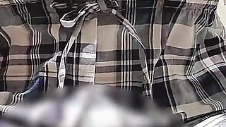 A Married Woman Masturbating in the Store Toilet
