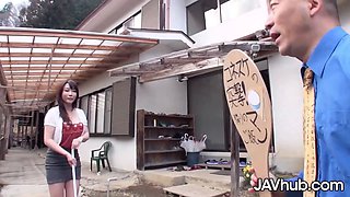 Horny Haruka Aizawa No Panties Country House Sex