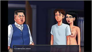 Summertime Saga - Sexy Korean Rewards Me With Sex ( Liu)