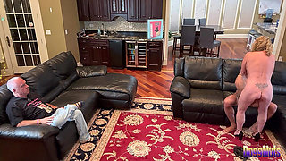 Doggnuts Cam 2 - Cuckold Watches Pounding by BBC Half Wife's Age