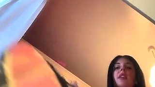 Amateur Foot Fetish Girlfriend Sucks and gives a Footjob