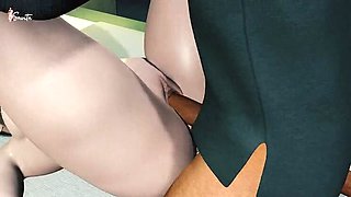 Blindfolded Stepmom Fucks Son's Best Friend by Mistake - Big Tits MILF Rough Sex