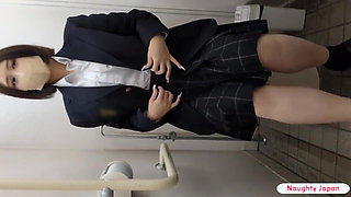 Tension. Rural Uniformed G Cup Beauty Loses Herself in a Quiet and Intimate Solo Moment