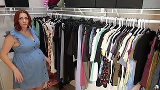 Pregnant Kelly Payne Solo - Big Nips Pussy Yoga Ball Relaxing Day