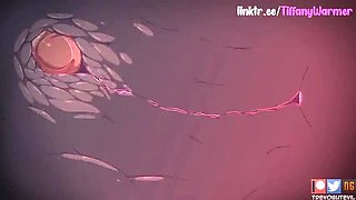 TiffanyWarmer Gets Pounded Hard in Hentai Fantasy - Big Cock Blowjob & Creampie Compilation