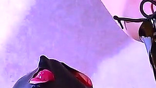 The Mistress Urinates Into the Cross-dressing Slave's Mouth