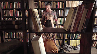 Big Ass Big Tits Slut Lets Stranger Creampie in the Library Ravyn Alexa Peter Hooke