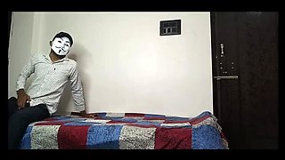 Desi Bhabhi Missmaya123 First Threesome Hardcore - Husband's Friend & BBC Anal