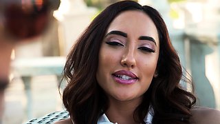 Feet Goddess Chloe Amour Worshipped And Fucked Outdoors