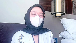 Auntie in a Japanese kimono