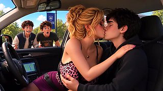 Vulgar Stepmom Cheers Up Moody 18-Year-Old Stepson In Front Of His Friends