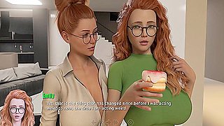 Adored By The Devil #18 - Animated Sex Game - Redhead Milf Outdoor Sex!