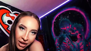 Sexy Goth Melissa Stratton Plays Fire With Horny Stud