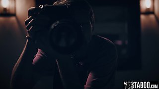 Ebony mature model squirts on wife knob