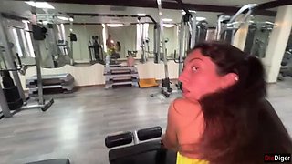 Personal Trainer Katty West Tries New Exercises & Gets Intimate in the Gym