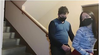 The Stairwell Of A Friends Building