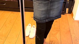 Hawt Blonde milf in foot Fetish tube scene