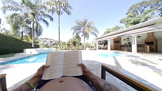 Is Hungry For My Cock By The Pool - Juh Jackson