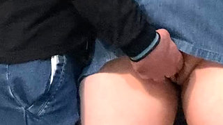 Old Stranger's Hand In My Sexy Pussy