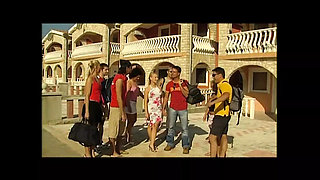 Depraved Island Foursome with Blonde MILFs Totti, Lucy Love & Angie Labelle - Anal, DP, Blowjob Outdoor Sex