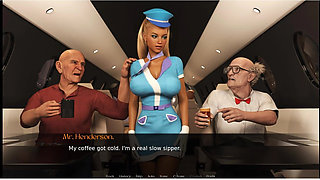 I Will Fuck Your Grandpa - Gameplay -roleplay - Nurse Scene - Stewardess Scenes